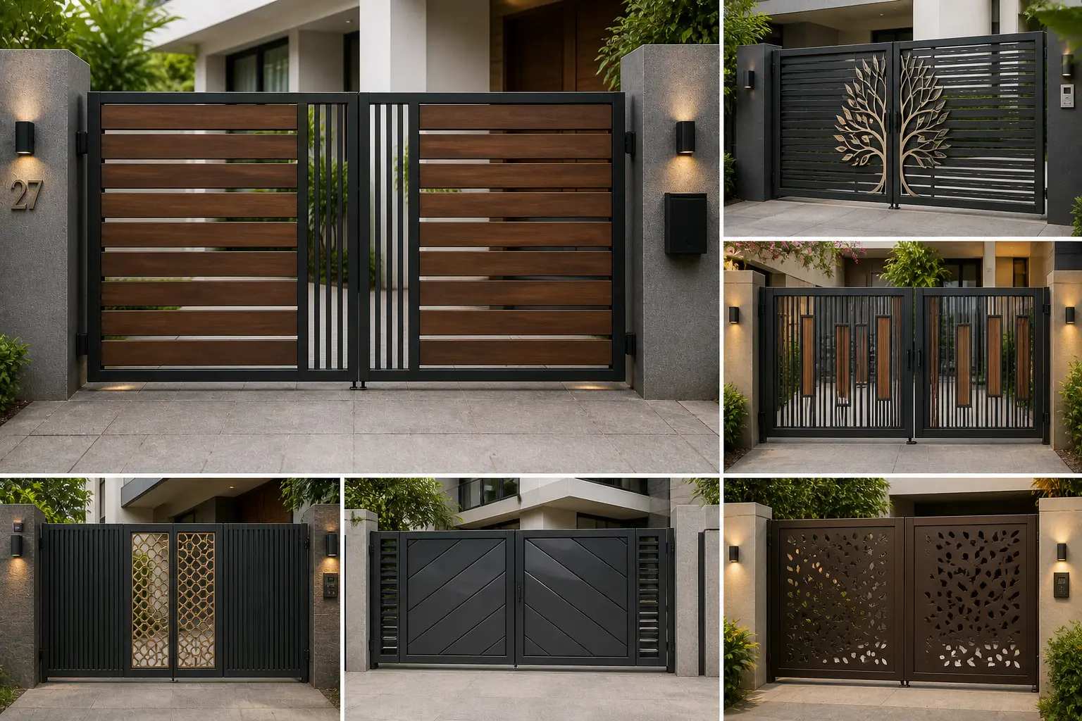 Best Main Gate Designs for Mumbai & Thane Homes in 2025 — Types, Prices & Tips